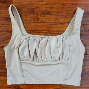 Ruched Crop Top